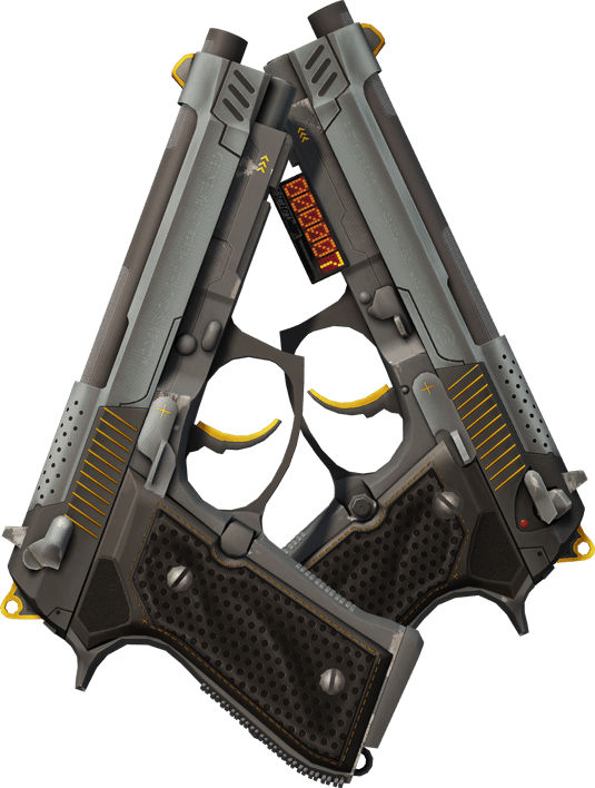 Preview image 1 of StatTrak™ Dual Berettas | Wywietrzniki (po testach bojowych)