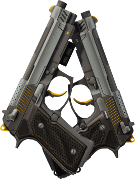 Preview image 2 of StatTrak™ Dual Berettas | 換氣裝置 (輕微磨損)