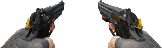 Preview image 3 of StatTrak™ Dual Berettas | Ventilators (มีรอยถลอกอย่างมาก)