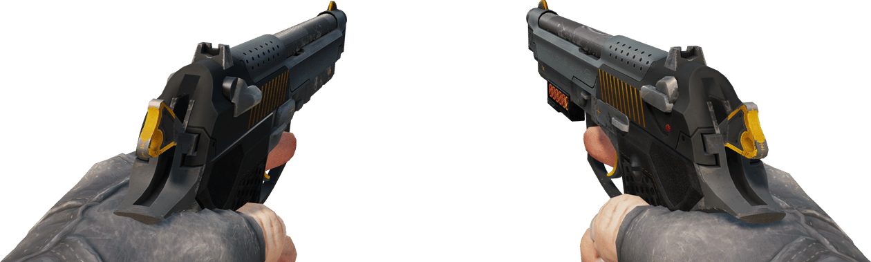 Preview image 3 of StatTrak™ Dual Berettas | Ventilators (มีรอยถลอกอย่างมาก)