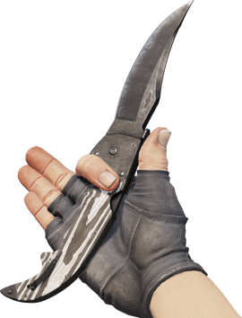 Preview image 3 of ★ StatTrak™ Falchion-veitsi | Musta laminaatti (Suoraan tehtaalta)