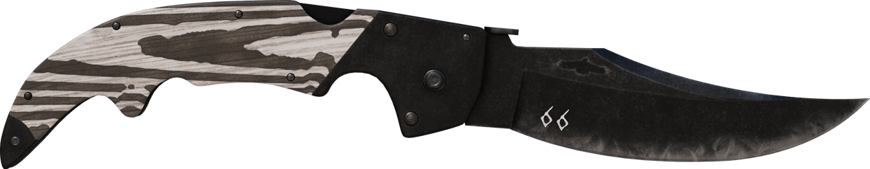 Preview image 1 of ★ StatTrak™ Falchion-veitsi | Musta laminaatti (Suoraan tehtaalta)