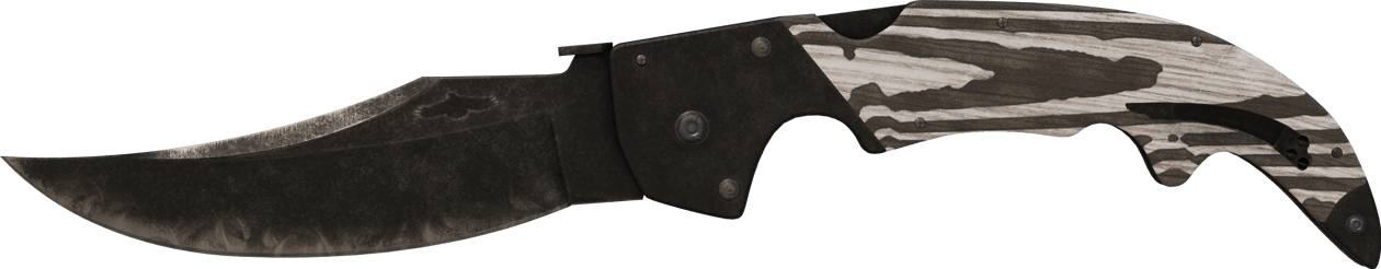 Preview image 2 of ★ StatTrak™ Falchion ナイフ | Black Laminate (実地試験済み)