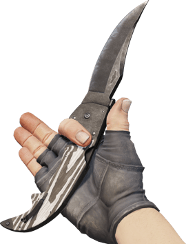 Preview image 3 of ★ StatTrak™ Falchion ナイフ | Black Laminate (新品同様)
