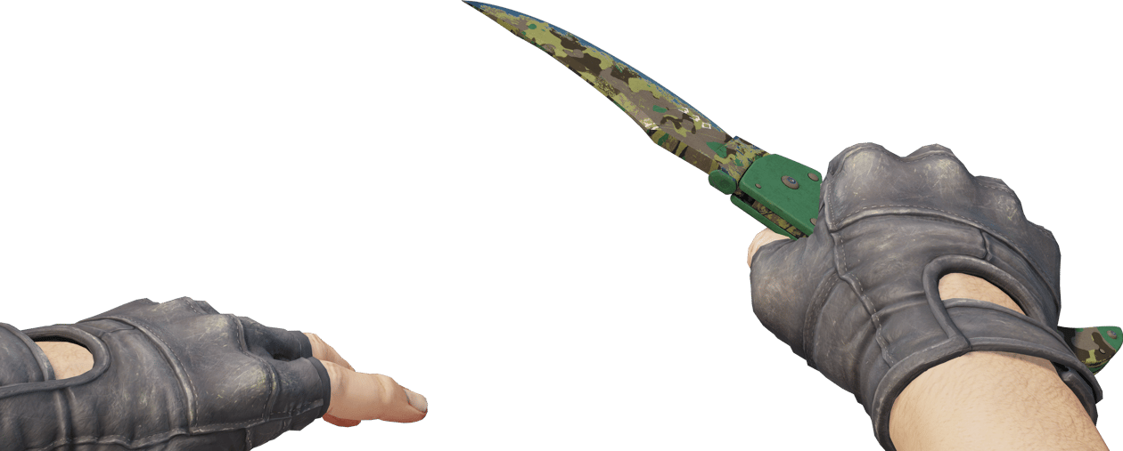 Preview image 4 of ★ StatTrak™ Cuchillo Alfanje | Bosque boreal (Algo desgastado)