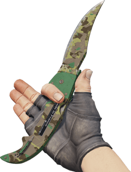 Preview image 3 of ★ StatTrak™ Cuchillo Alfanje | Bosque boreal (Algo desgastado)