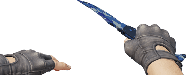 Preview image 4 of ★ StatTrak™ 弯刀 | 澄澈之水 (崭新出厂)