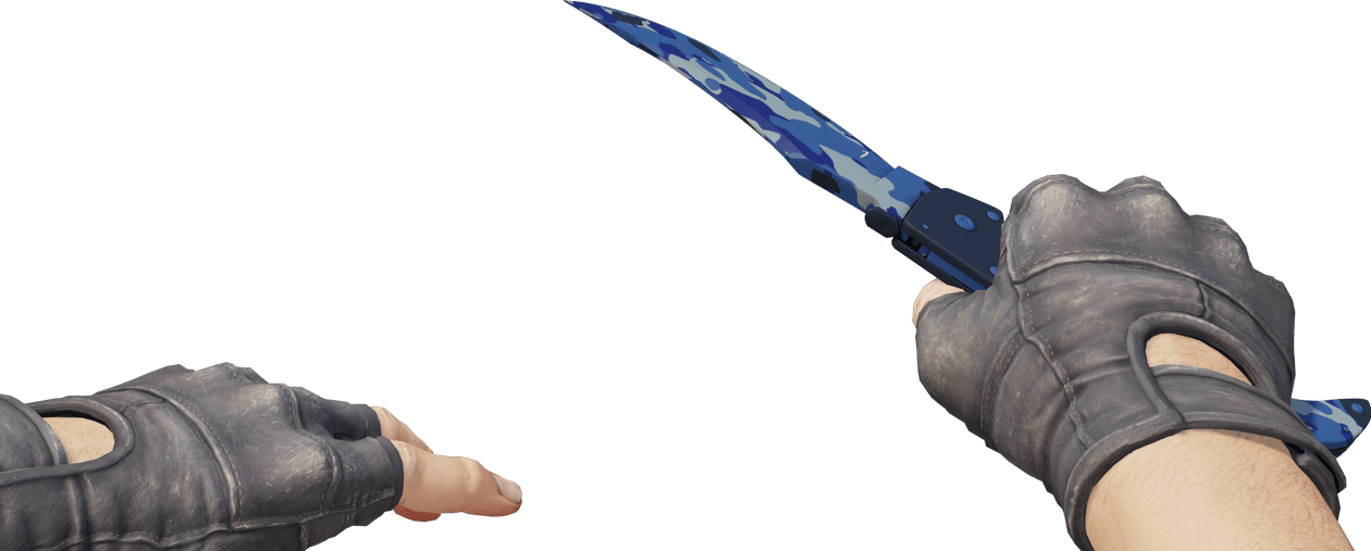 Preview image 4 of ★ StatTrak™ 弯刀 | 澄澈之水 (崭新出厂)