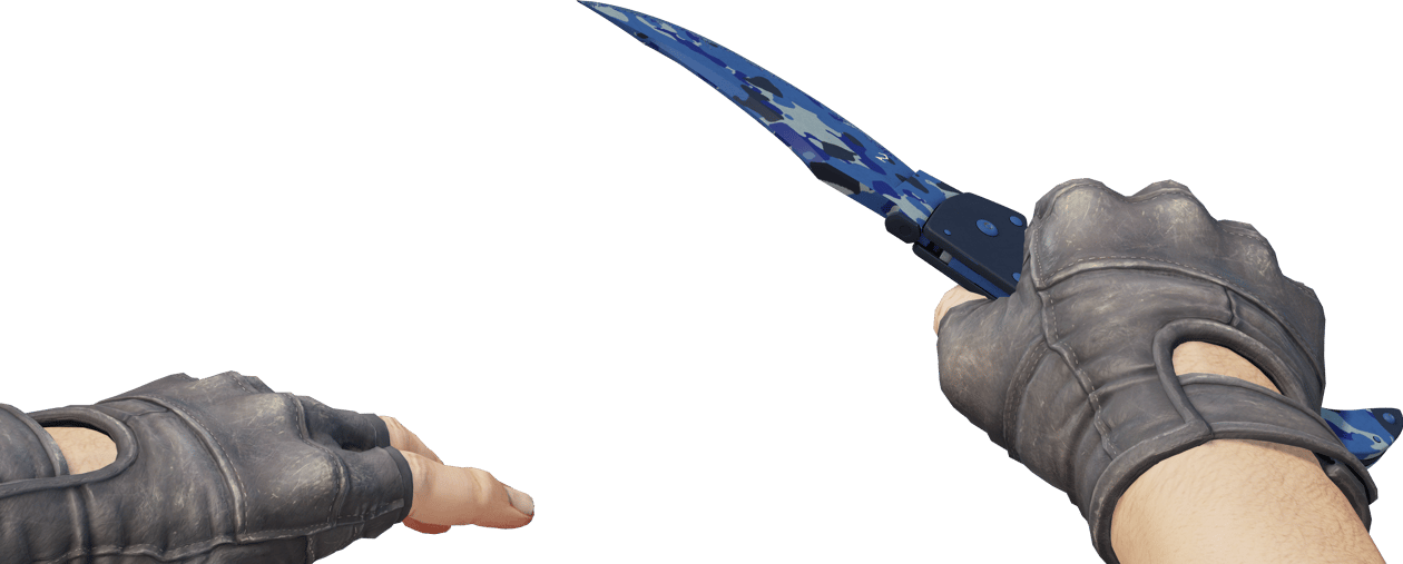 Preview image 4 of ★ StatTrak™ Falchion Knife | Bright Water (Field-Tested)