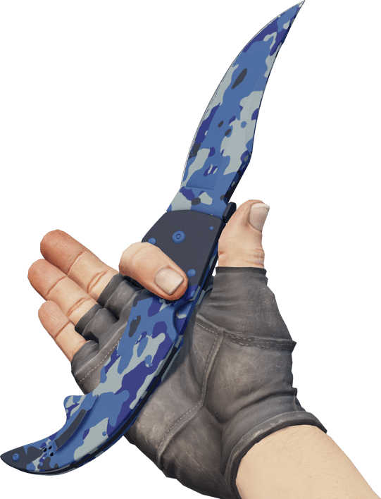 Preview image 3 of ★ StatTrak™ 弯刀 | 澄澈之水 (略有磨损)