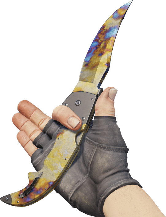 Preview image 3 of ★ StatTrak™ Nóż falcjon | Stal nawęglana (po testach bojowych)