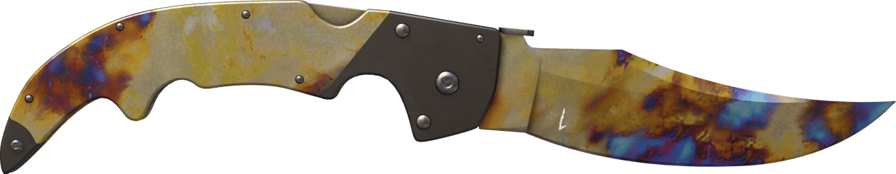 Preview image 1 of ★ StatTrak™ Nóż falcjon | Stal nawęglana (po testach bojowych)