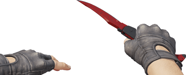 Preview image 4 of ★ StatTrak™ Nóż falcjon | Szkarłatna sieć (po testach bojowych)