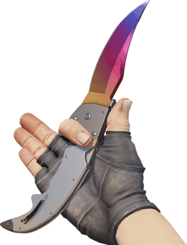 Preview image 3 of ★ StatTrak™ Dao Falchion | Fade (FN - Mới cứng)