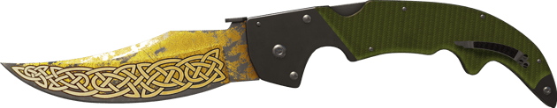 Preview image 2 of ★ StatTrak™ Falchion ナイフ | Lore (戦いで傷ついた)