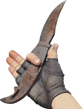 Preview image 3 of ★ StatTrak™ Falchion-veitsi | Ruostepinta (Reissussa rähjääntynyt)