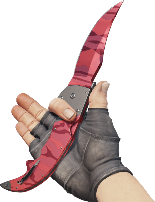 Preview image 3 of ★ StatTrak™ Falchion Knife | Slaughter (Factory New)