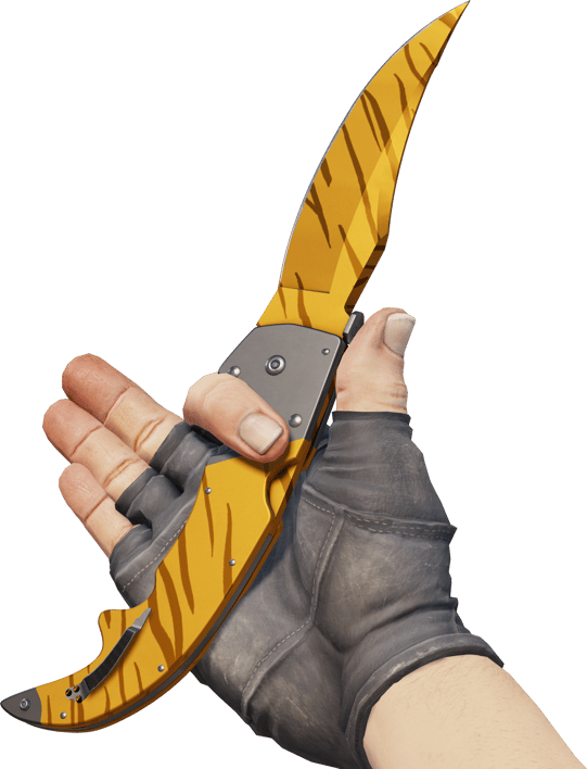 Preview image 3 of ★ StatTrak™ มีดฟัลชิออน | Tiger Tooth (ใหม่จากโรงงาน)