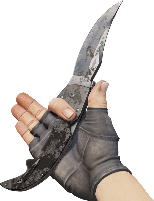 Preview image 3 of ★ StatTrak™ Falchion ナイフ | Urban Masked (戦いで傷ついた)
