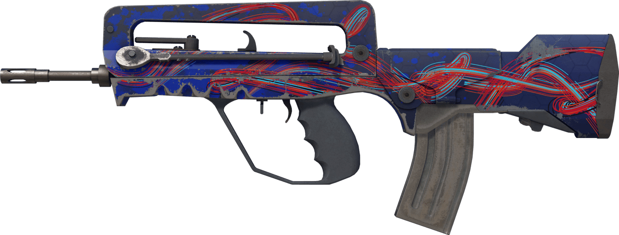 Preview image 1 of StatTrak™ FAMAS | Afterimage (Testée sur le terrain)