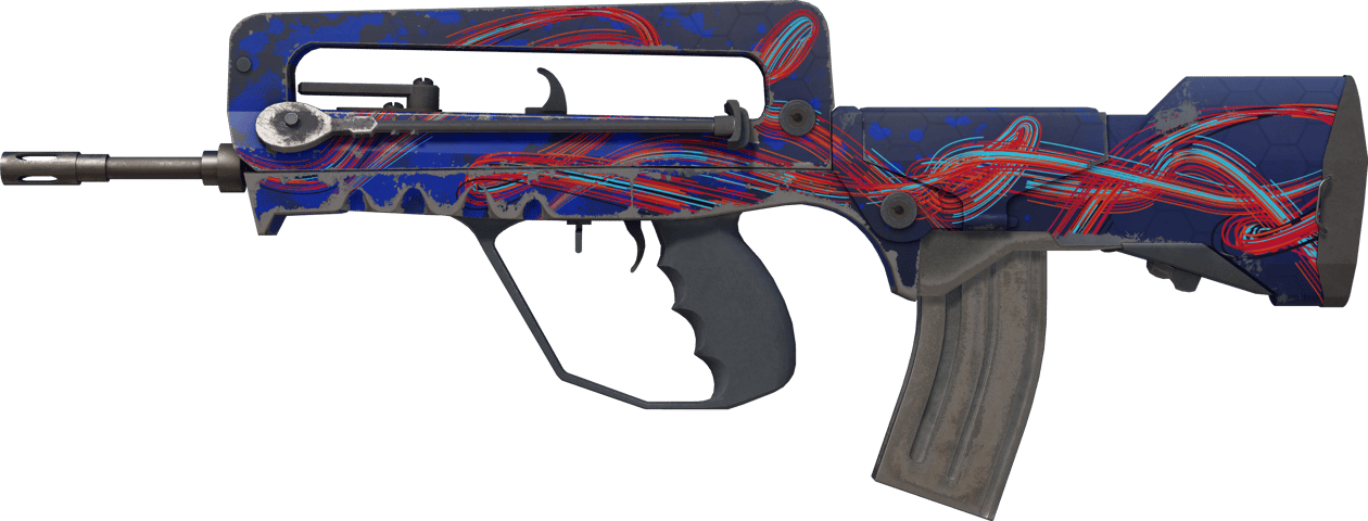 Preview image 1 of StatTrak™ FAMAS | Nachbild (Minimale Gebrauchsspuren)