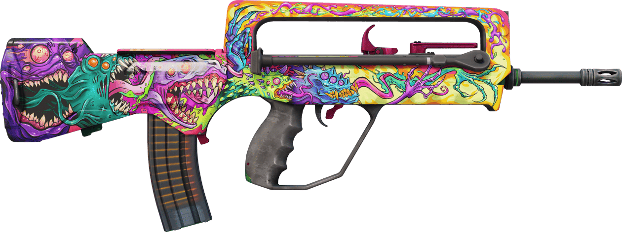 Preview image 2 of StatTrak™ FAMAS | Übler Trip (Fabrikneu)