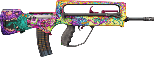 Preview image 2 of StatTrak™ FAMAS | Bad Trip (Minimal Wear)