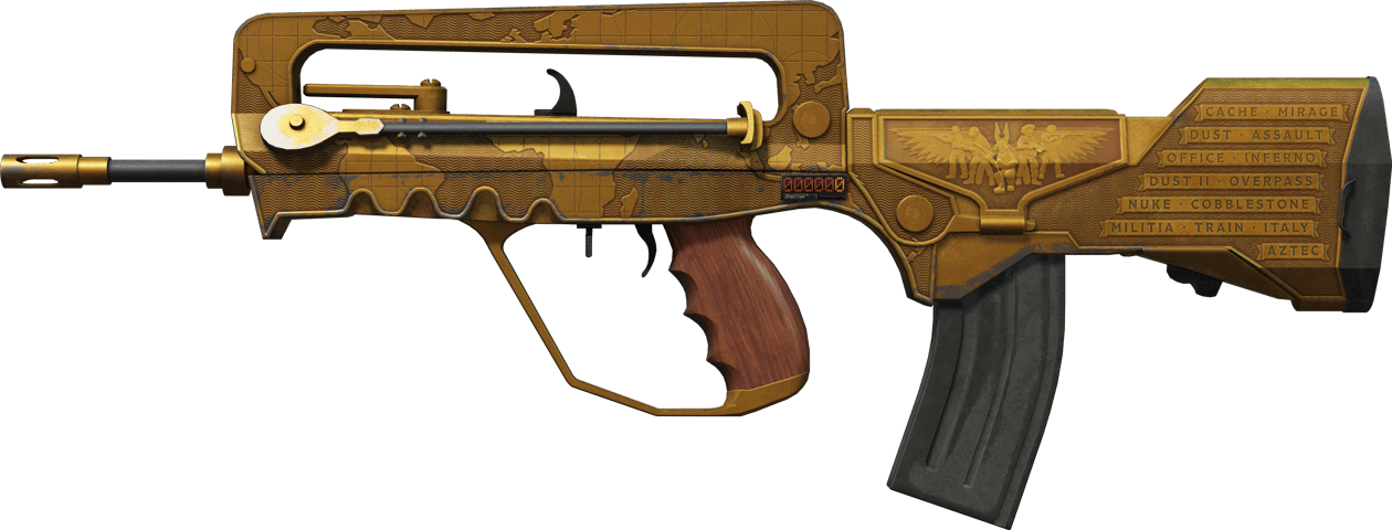 Preview image 1 of StatTrak™ FAMAS | 纪念碑 (战痕累累)
