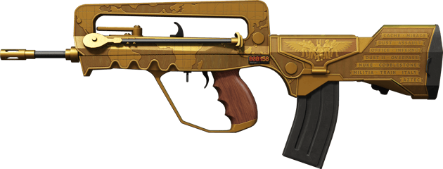 StatTrak™ FAMAS | Muistojuhla (Käytössä kokeiltu)