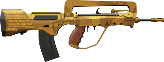 Preview image 2 of StatTrak™ FAMAS | Kutlama (Az Aşınmış)