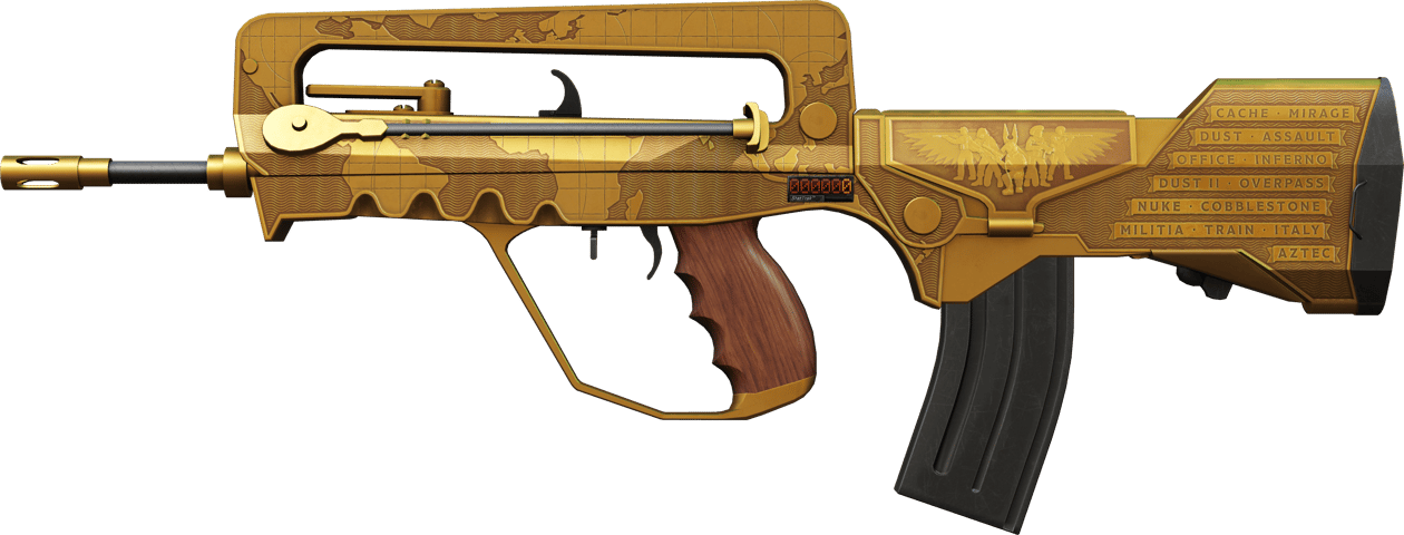 Preview image 1 of StatTrak™ FAMAS | Muistojuhla (Vähän käytetty)