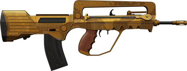 Preview image 2 of StatTrak™ FAMAS | 紀念特飾 (重度磨損)