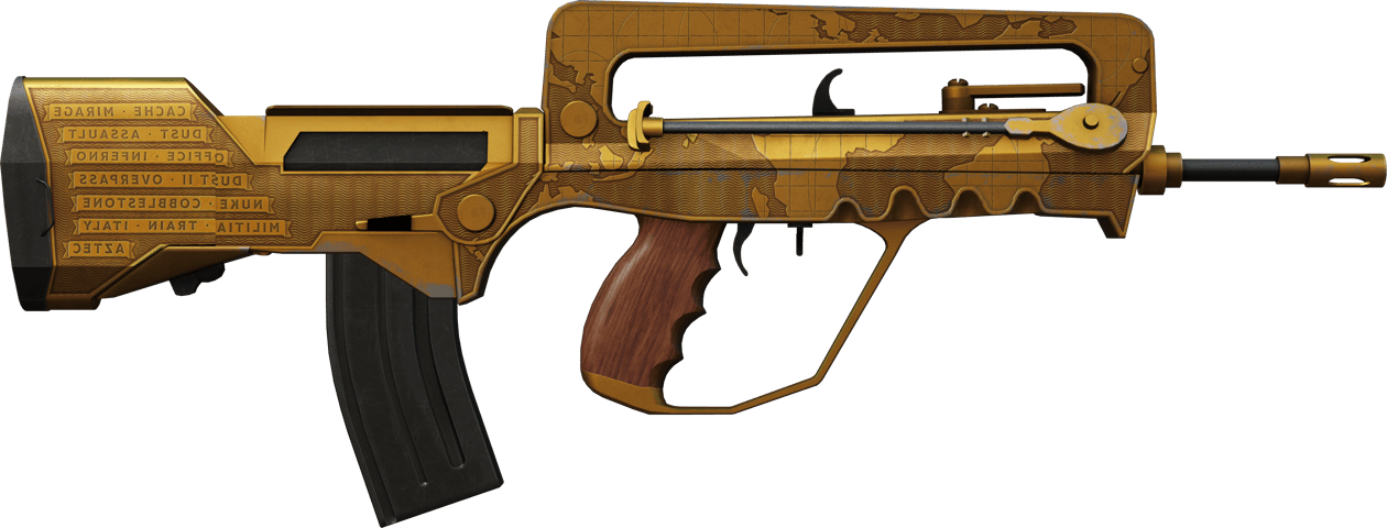 Preview image 2 of StatTrak™ FAMAS | 紀念特飾 (重度磨損)