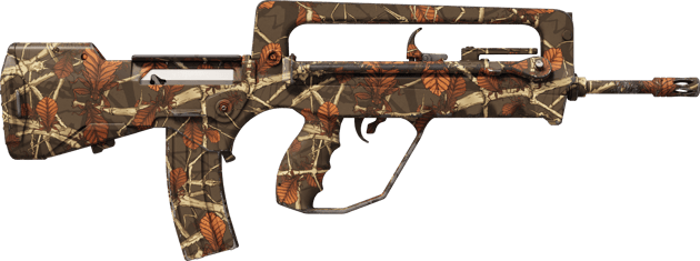 Preview image 2 of StatTrak™ FAMAS | Kamufle (Az Aşınmış)