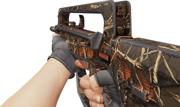 Preview image 3 of StatTrak™ FAMAS | Crypsis (Com Muito Uso)