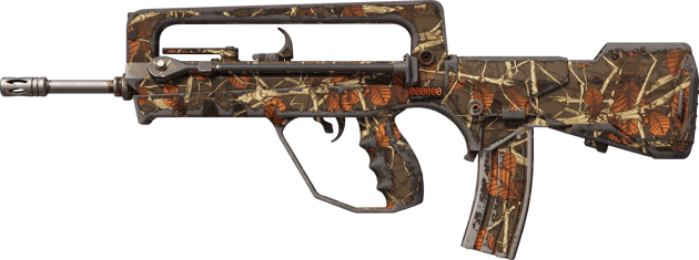 StatTrak™ FAMAS | Crypsis (Com Muito Uso)