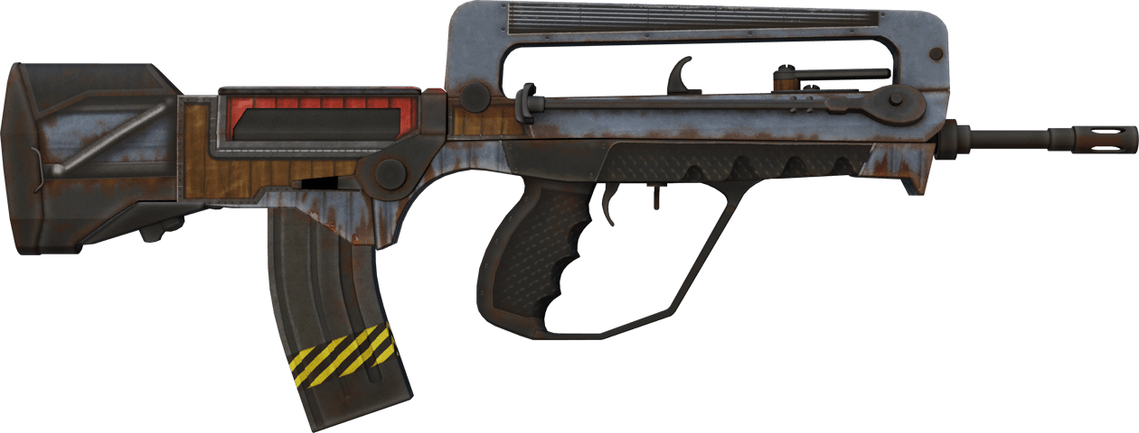Preview image 2 of StatTrak™ FAMAS | Decommissioned (戦いで傷ついた)