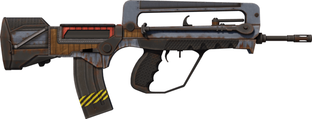 Preview image 2 of StatTrak™ FAMAS | Decommissioned (Com Pouco Uso)