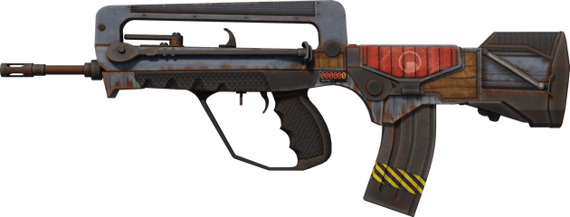 StatTrak™ FAMAS | Decommissioned (かなり摩耗)
