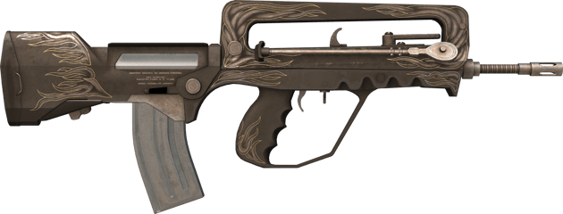 Preview image 2 of StatTrak™ FAMAS | 神燈精靈 (戰痕累累)