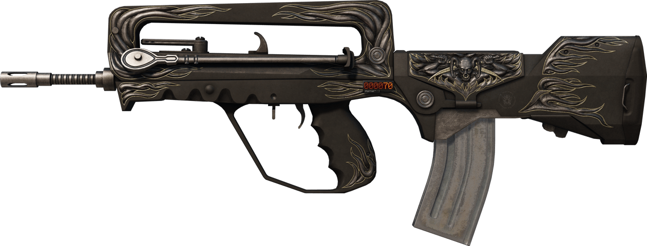 Preview image 1 of StatTrak™ FAMAS | 灯神 (破损不堪)