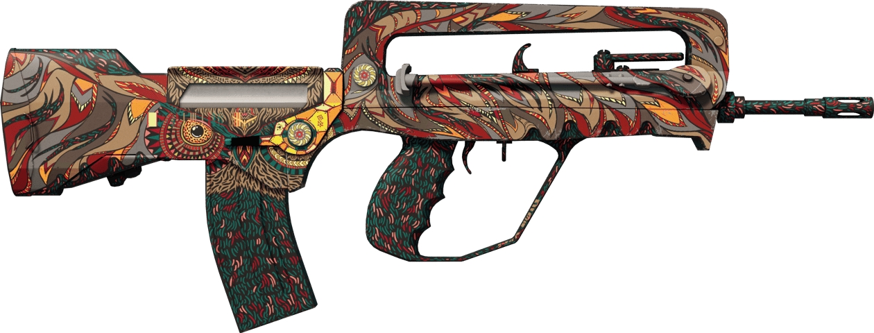 Preview image 2 of StatTrak™ FAMAS | 雅典娜之眼 (崭新出厂)