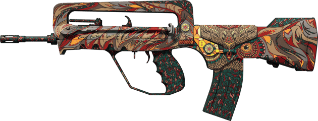 StatTrak™ FAMAS | Eye of Athena (未使用)