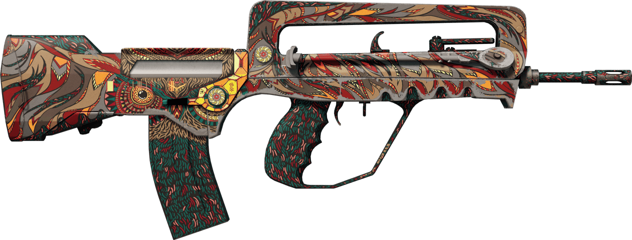Preview image 2 of StatTrak™ FAMAS | 雅典娜之眼 (久经沙场)