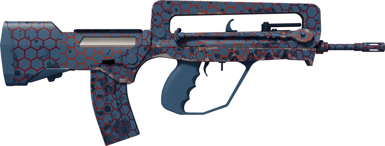 Preview image 2 of StatTrak™ FAMAS | Hexan (Fabrikneu)