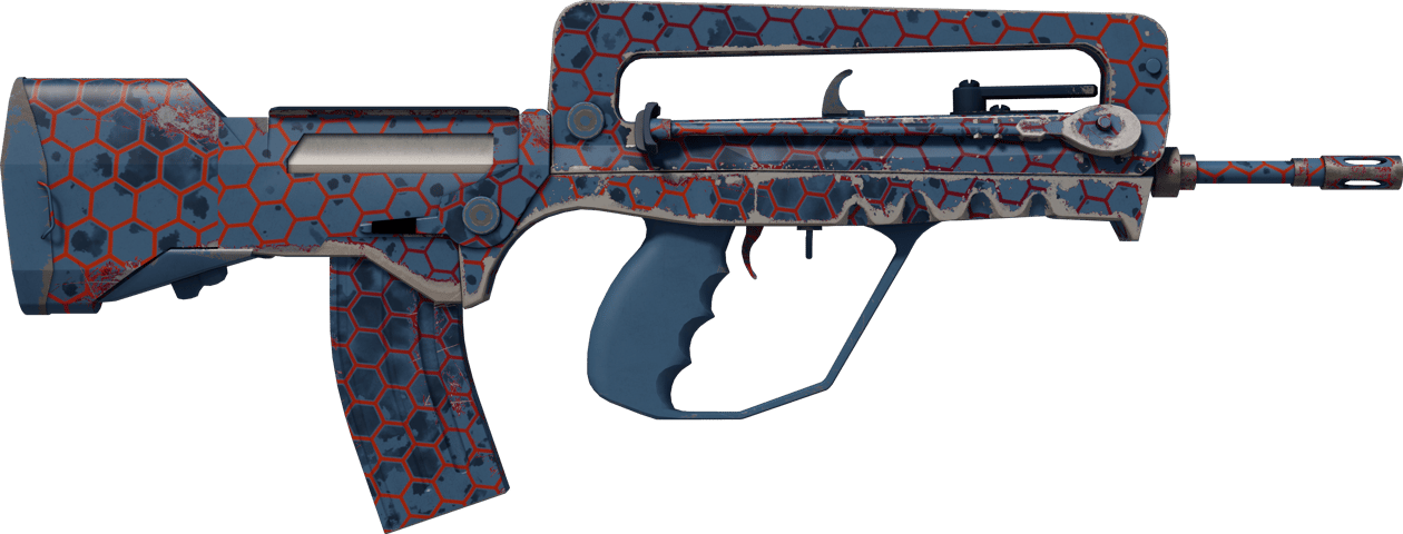 Preview image 2 of StatTrak™ FAMAS | Hexane (Testado no Terreno)