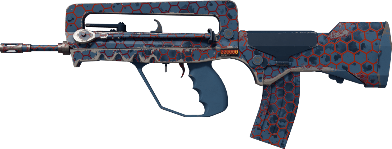 Preview image 1 of StatTrak™ FAMAS | Hexane (Testado no Terreno)