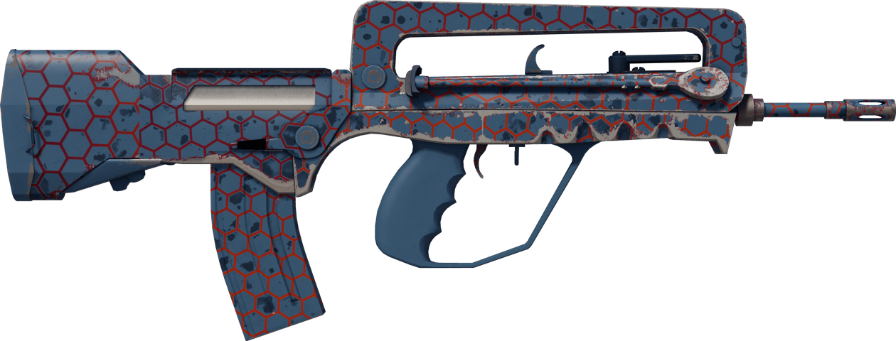 Preview image 2 of StatTrak™ FAMAS | Heksan (lekkie zużycie)