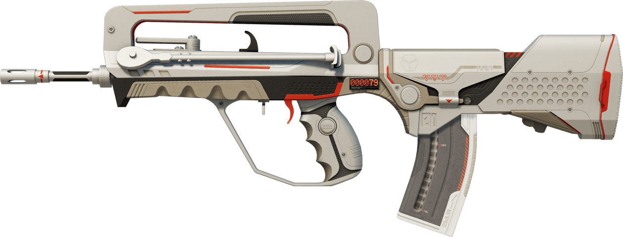 Preview image 1 of StatTrak™ FAMAS | Mecha Industries (มีรอยถลอกเล็กน้อย)