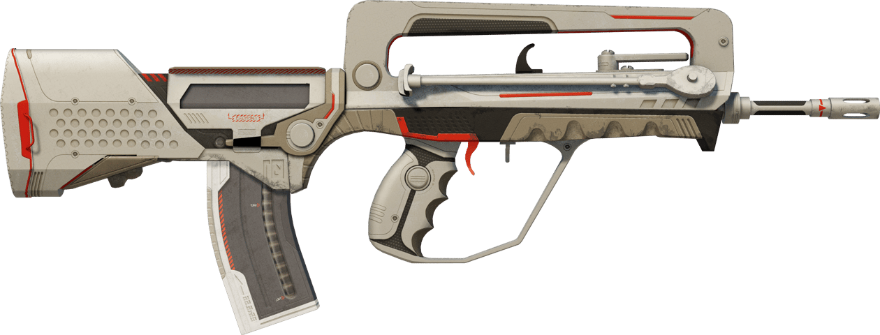 Preview image 2 of StatTrak™ FAMAS | Mecha Industries (มีรอยถลอกอย่างมาก)